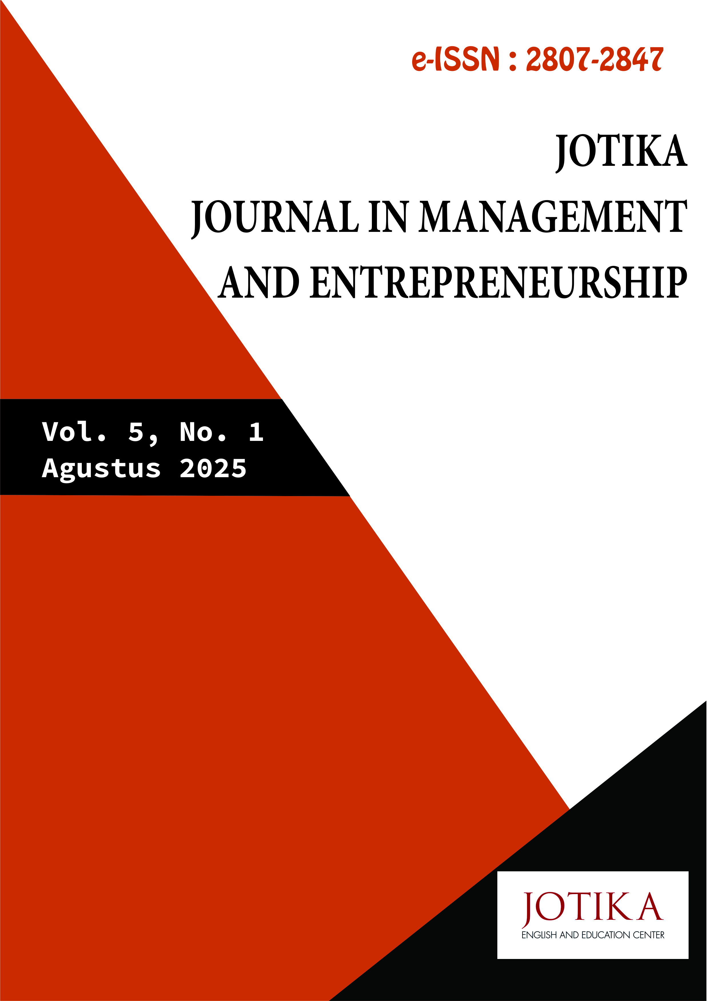 					View Vol. 5 No. 1 (2025): Agustus
				